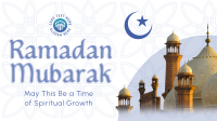 Ramadan Mubarak Greeting Animation