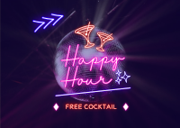Cocktail Party Postcard