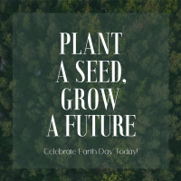 Plant Seed Grow Future Earth Instagram Post Image Preview