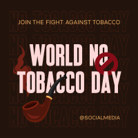 Fight Against Tobacco Instagram Post