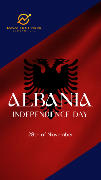 Albanian Independence Instagram Reel Image Preview