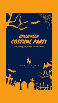 Halloween Party Facebook Story