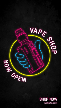 Vape Handle Facebook Story