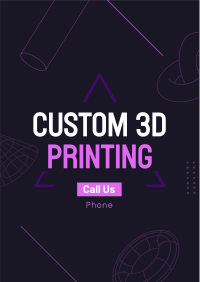 3d Printing Services Flyer