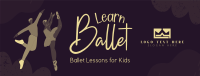 Ballet Facebook Cover example 2