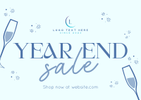 Year End Great Deals Postcard