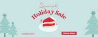 Special Holiday Cake Sale Facebook Cover