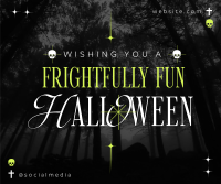 Fun Halloween Facebook Post Design