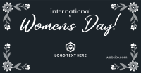 Women's Day Floral Corners Facebook Ad Image Preview