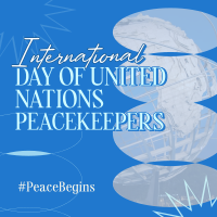 UN Peacekeepers Day Instagram Post