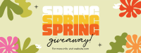 Spring Giveaway Facebook Cover