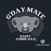 Happy Aussie Koala Instagram Post
