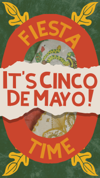 Rustic Cinco De Mayo Instagram Story