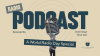 Radio Podcast Animation