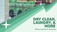 Dry Clean & Laundry Facebook Event Cover