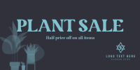 Quirky Plant Sale Twitter Post