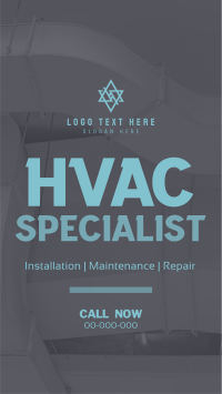 Minimalist HVAC Expert Facebook Story