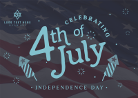 July 4 Postcard example 1