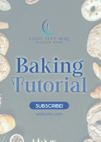 Tutorial In Baking Flyer