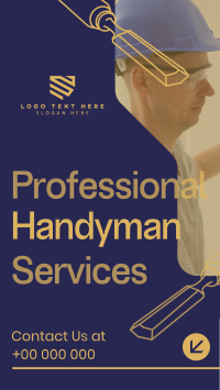 Professional Handyman Services Facebook Story