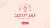 Ice Cream Bar Facebook Event Cover