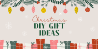 DIY Christmas Gifts Twitter Post Design