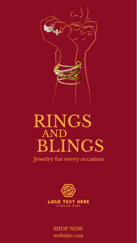 Rings and Blings Facebook Story