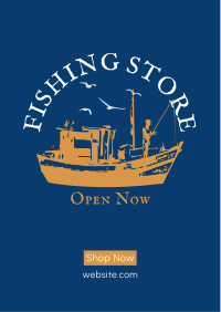 Fishing Store Flyer