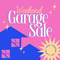 Weekend Yard Sale Instagram Post Design