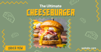 Classic Cheeseburger Facebook Ad