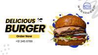 Delicious Burger Facebook Event Cover