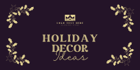 Christmas Decoration Ideas Twitter Post