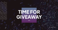 Time For Giveaway Facebook Ad