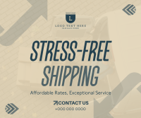 Corporate Shipping Service Facebook Post