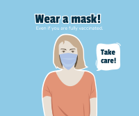 Face Mask Reminder Facebook Post