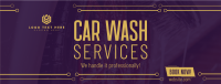 Car Wash Services Facebook Cover