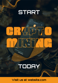 Cryptocurrency Mining Market Poster