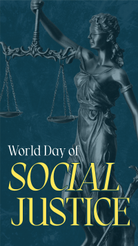 World Day of Social Justice Facebook Story