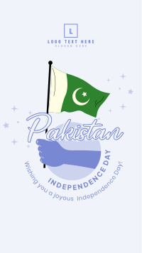 Raise Pakistan Flag Facebook Story