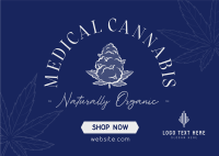 Cannabis Therapy Postcard