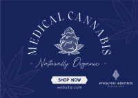 Cannabis Therapy Postcard