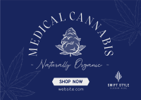 Cannabis Therapy Postcard