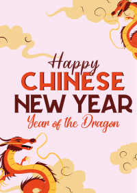 Chinese New Year Dragon Flyer