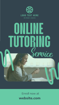 Online Tutoring Service Instagram Story