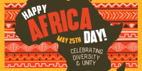 Africa Day Greeting Twitter Post