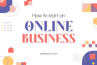 How to start an online business Pinterest Cover