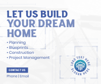 Blueprint Construction Facebook Post