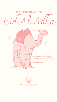 Eid Al Adha Camel Instagram Story