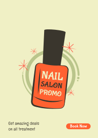 Nail Salon Discount Poster