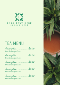 Tea Time Menu Image Preview